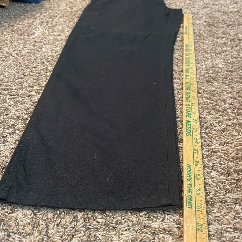 Carhartt soft black cotton carpenter pants